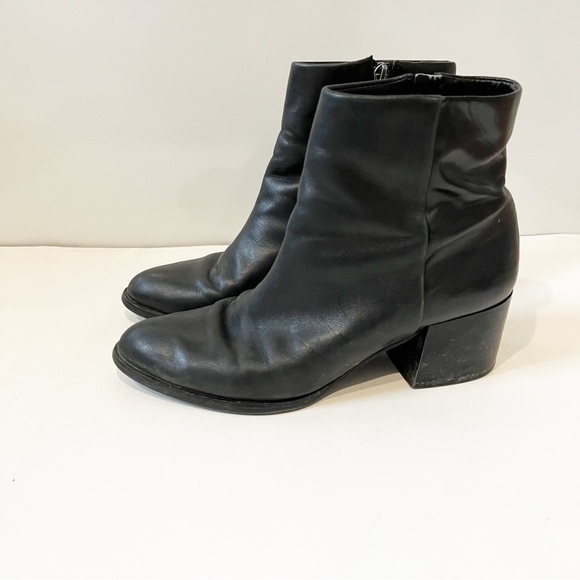 Sam Edelman Black Heeled Boots - Picture 1 of 9